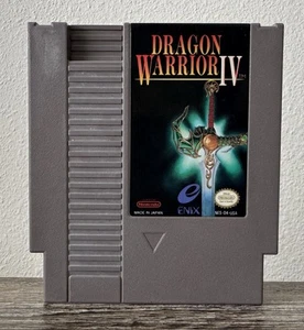 Dragon Warrior IV 4 (Nintendo Entertainment System, 1992) NES nur Kassette GETESTET - Bild 1 von 8