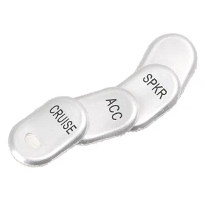 Edelstahl Wipptafel Schalter Taste Abdeckung für Harley Touring FLHT FLHX Chrom - Picture 1 of 7