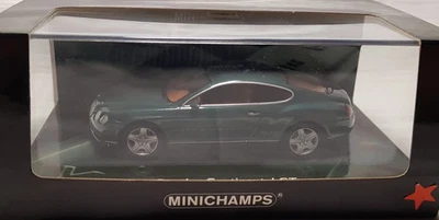 MINICHAMPS 1/43   BENTLEY CONTINENTAL GT  2003   VERDE METALLIZZATO - Immagine 1 di 4
