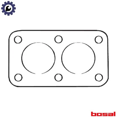 JUNTA TUBO DE ESCAPE 256-649 JUNTA TUBO DE ESCAPE 256-649 PARA OPEL VAUXHALL 9 Foto 1 de 4
