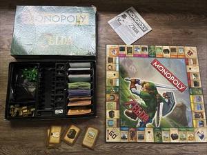 The Legend of Zelda Monopoly Collector's Edition Brettspiel fast vollständig Y809 - Bild 1 von 8