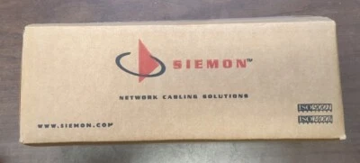 SIEMON CT8-RING-050-02|CT Standoff Ring, Double Gang |Lot of 12|New|Open Box - Image 1 of 4