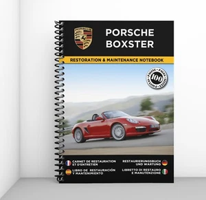 PORSCHE BOXSTER : Restaurierungsnotizbuch & Wartung - KOSTENLOS VERSAND ! - Bild 1 von 8