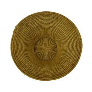 Olive Sisal Handwoven Basket Eswatini - Imagen 1 de 7