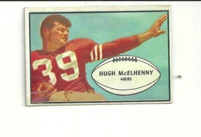 1953 Bowman #32 Hugh Mcelhenny - Image 1 of 2