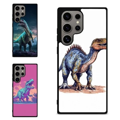 For iPhone SE4 16E 12 13 14 15 16 Pro Max dinosaur vaporwave Nachosaurus Covers - Image 1 of 4