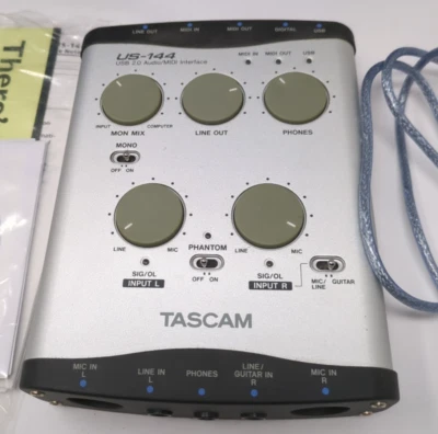 Tascam US-144 Digital Recording Interface - Image 1 of 4