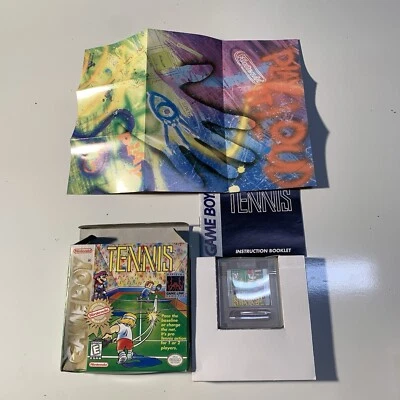 Open Box New Nintendo GameBoy Tennis Complete CIB with Original Box Game Boy - Image 1 of 4