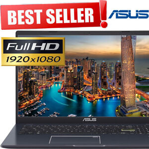 HOT ASUS Thin & Light Laptop 15.6” Full-HD 1080p 2.80GHz 4GB Ram 128GB SSD Drive