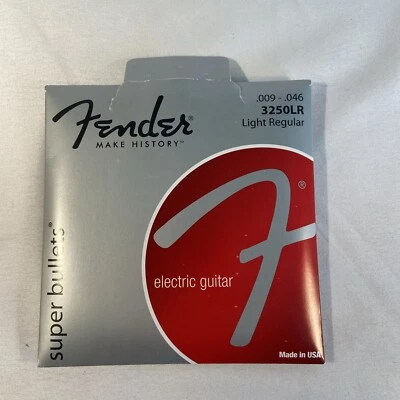 Fender 3250LR Super Bullets Electric Guitar Strings Set - LIGHT REGULAR 9-46 - Image 1 of 3