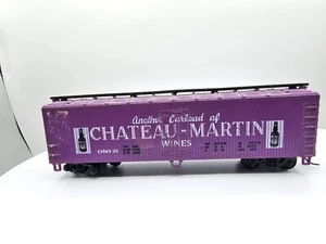 **READ** AHM/ROCO HO Chateau Martin Wines CMWX 115 REEFER BOXCAR - Picture 1 of 8