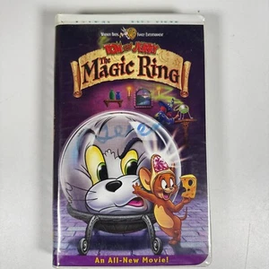 Tom and Jerry The Magic Ring VHS Video Tape Clam Shell - Picture 1 of 2