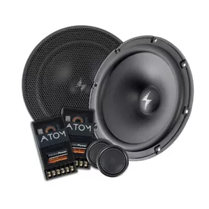 PRECISION POWER AS.65C2 ATOM 6.5" CAR COMPONENT SPEAKERS TWEETERS CROSSOVERS NEW - Picture 1 of 4