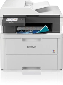 Imprimante multifonction Brother DCP-L3555CDW blanche Superbe - Reconditionnée - Photo 1/3