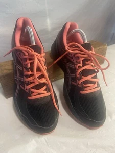 Asics Jolt Damen-Cross-Trainings-/Laufschuhe – schwarz & hellpfirsichfarben – Größe 10 - Bild 1 von 10