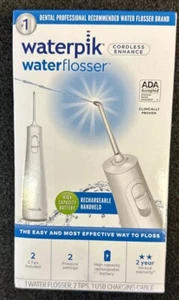 Waterpik Water Flosser - Cordless Enhance. USB Rechargeable. Model WF-21W010 - Picture 1 of 3
