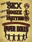 “Cut Out Sex Cut Out Booze” 1970's VINTAGE FUNNY IRON ON TRANSFER