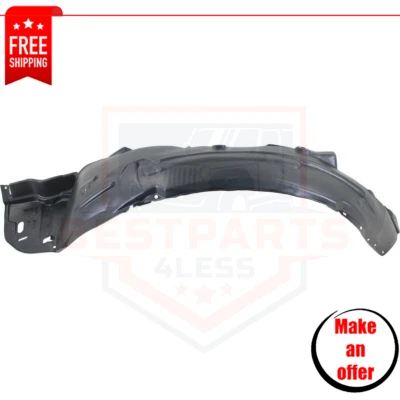 Front Fender Liner left side for 2010-2011 Honda Accord Crosstour EX, EX-L Foto 1 de 4