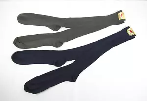 Red Apple Sox USA Gray One Pair Stretch Socks - Vintage - Dead Stock - Rare - Picture 1 of 2