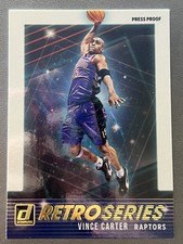 2021-22 Donruss Retro Series Press Proof #16 Vince Carter