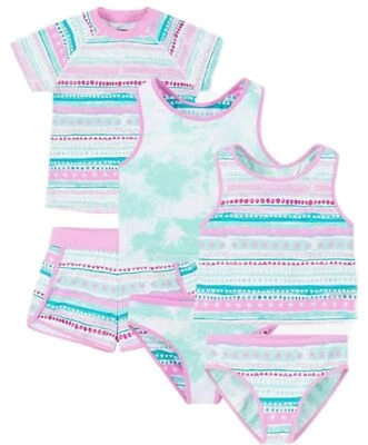 Eddie Bauer Niñas 4 Piezas Reversible Antierupciones Protector Set Talla M (10-12) NUEVO CON ETIQUETA Foto 1 de 4