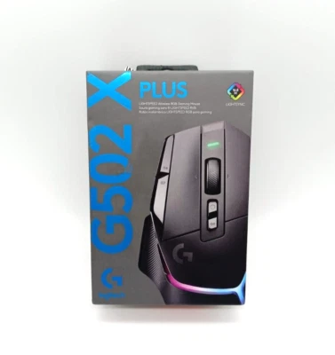 Logitech G502 X PLUS LIGHTSPEED Gaming Maus - Schwarz (910-006163) - Bild 1 von 4