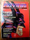 VAMPIRE BATMAN : PREVIEWS COMICS BUYERS GUIDE PRICE GUIDE MAGAZINE Sept 1994