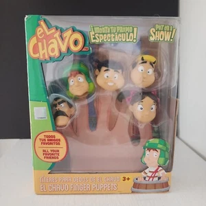 El Chavo Finger Puppets Titeres Para Dedos De El Chavo. - Picture 1 of 13