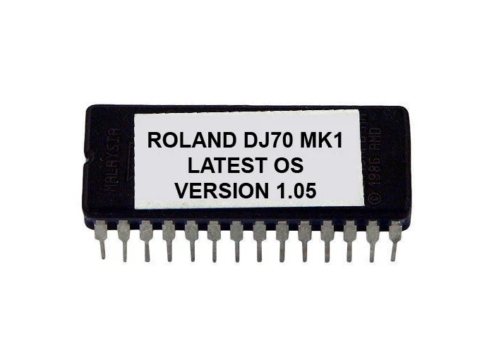 Roland DJ-70 Version 1.05 Firmware Latest OS Update Upgrade Eprom ROM DJ70 - Bild 1 von 1