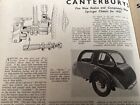 Canterbury Sidecars For 1957 Motorcycle Article