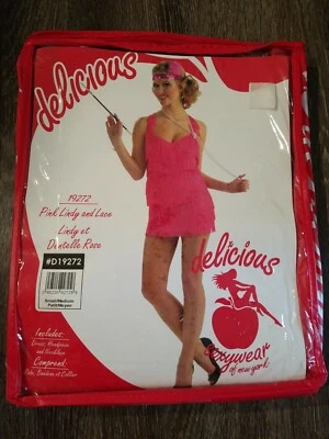 GGG Adult Sexy Wear Of New York Lindy & Lace  Flapper Halloween Costume Size S/M - Image 1 of 3