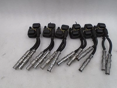 01-04 Mercedes SLK320 3.2 V6 Ignition Coil Set of 6 A0001587803 OEM DK61140 - Изображение 1 из 4