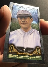 Miller Huggins 2011 Upper Deck Goodwin Champions /89 Mini Silver Foil Card #24 