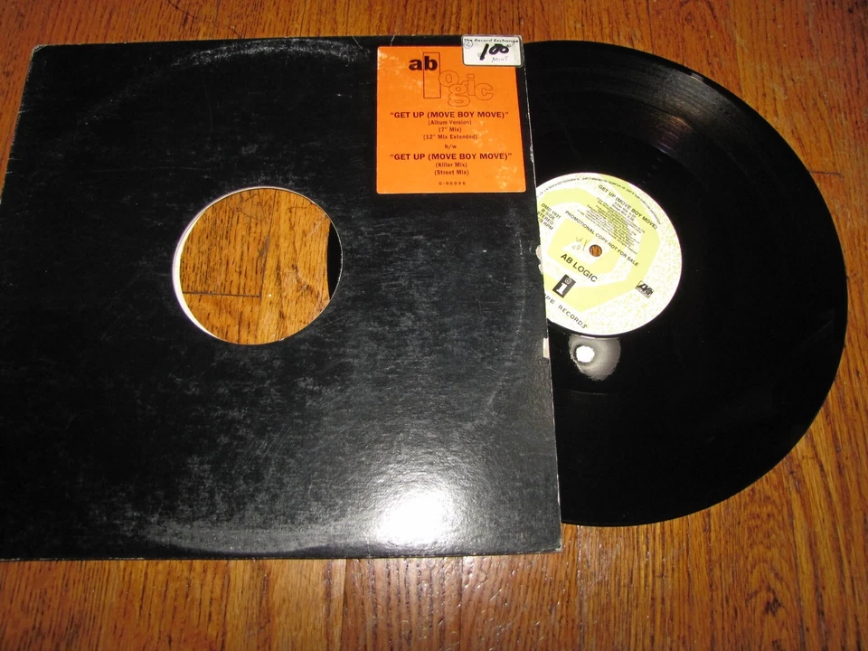 AB LOGIC - GET UP (MOVE BOY MOVE) - INTERPSCOPE RECORDS 12" SINGLE Foto 1 de 1