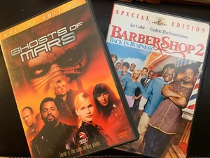 ICE CUBE DVD Duo Ghosts of Mars (Special Edition) and Barber Shop 2 - Imagen 1 de 7