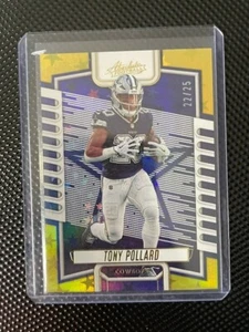 Tony Pollard Absolute /25 Gold 2023 Panini #58 - Bild 1 von 2