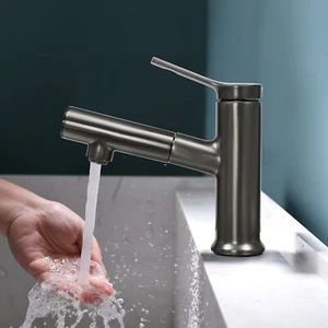 Temperaturanzeige Wasserhahn Bad Ausziehbar, G1/2" Einhebelmischer Armatur DE - Imagen 1 de 15