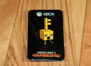Minecraft Dungeons Promo Pin Badge Gamescom 2019 Nintendo Switch PS4 Xbox One . - Picture 1 of 5