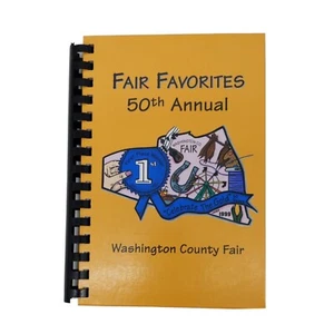 Vintage 1999 Washington County Fair Favorites 50th Annual Cookbook - Picture 1 of 6