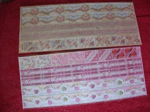 2 Bogen Papier-Sticker - Streifen und Ecken - LaBlanche - Bild 1 von 1