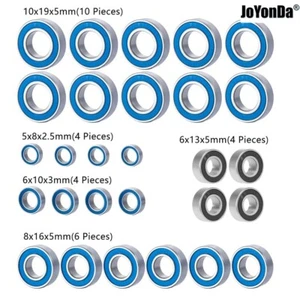 28pcs Blue Sealed Ball Bearings Kit for RC Traxxas 1/8 Sledge 4WD Monster Truck - Picture 1 of 6