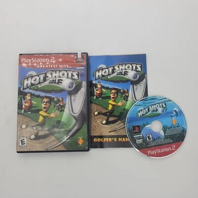 Hot Shots Golf 3 PlayStation 2 PS2 Complete CIB W/ Manual Tested - Image 1 of 2