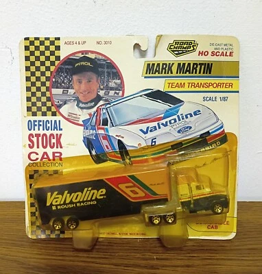 1992 Road Champs 1:87 HO Scale Team Transporter Mark Martin Valvoline    N31 - Image 1 of 3