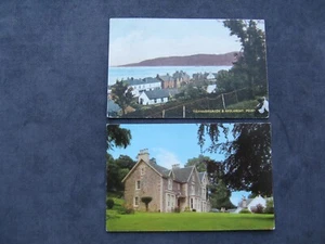 2 Postcards of Tighnabruaich, Argyll Scotland Craigenower Home, Ardlamont Point - Picture 1 of 2