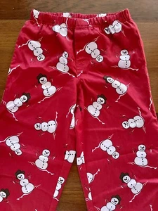 Kid's Holidays Snowman pajamas in large! - Picture 1 of 7