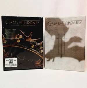 Game of Thrones DVD Box Set Complete 2nd 3rd Season Bonus Features 10 Disc Total - Picture 1 of 10