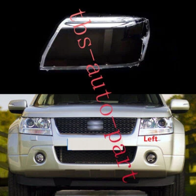 Fit For Suzuki Grand Vitara 2012-2013 Left Headlight Lens Cover+Sealant Glue - Image 1 of 4