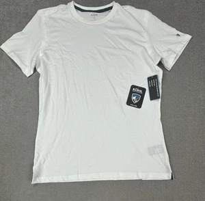 Kuhl Shirt Men Large White Cotton Hiking Trek Mountain Logo New - Picture 1 of 9