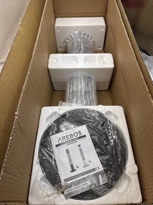 AREBOS 2000 W Stand Heizstrahler | Infrarot | 24 Std.Timer| mit Fernbedienung - Bild 1 von 4