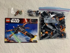 LEGO&reg; Star Wars | Poe's X-Wing Starfighter | #75102 | Missing 3 bands + pilot